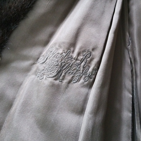 Genuine custom tailored mink fur coat - Picture 2 of 4